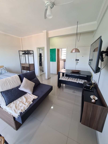 Imagem 5 de 30 de Apartamento Com 1 Dorm, Ponta Da Praia, Santos - R$ 380 Mil, Cod: 965 - V965