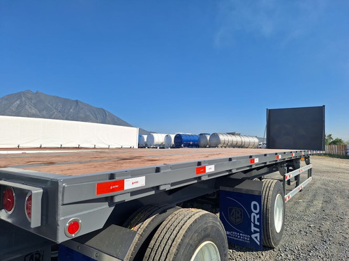Plataforma Plana Remolque Chasis 53 Pies Con 2 Ejes