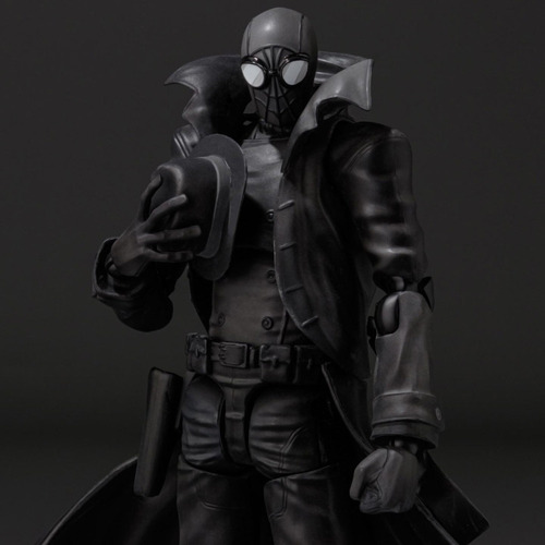 Ja Figura De Acción Sentinel Spider-man Noir Sv Spider-verse