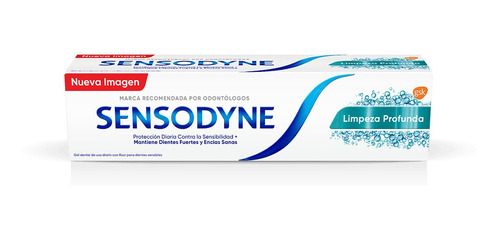 Sensodyne Gel Dental Limpieza Profunda Sensibles 90 Gr