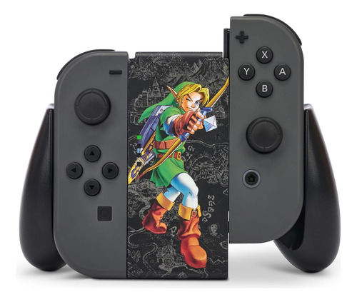 Powera Joy-con Comfort Grip For Nintendo Switch Hyrule Pro Negro