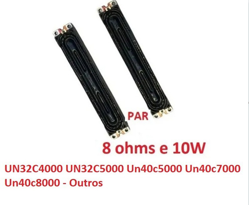 Imagem 2 de 9 de Alto Falantes Un40c5000 Un40c7000 Un40c8000 - Outros - Novo