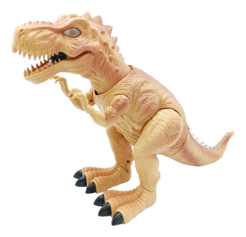 Dinosaurio Electrónico 27cm Altura Luces Y Sonido