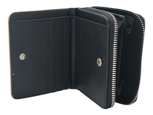 Imagen 2 de 7 de Billetera Mujer Trendy Tarjetero Monedero Fichero Eco Cuero