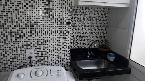 Imagem 11 de 27 de Apartamento Com 48m² No Condomínio Vitta Heitor Rigon 1 Em Ribeirão Preto-sp, Piso Porcelanato, Box Banheiro, Azulejo Na Cozinha E Lavanderia - Ap00033 - 68918110