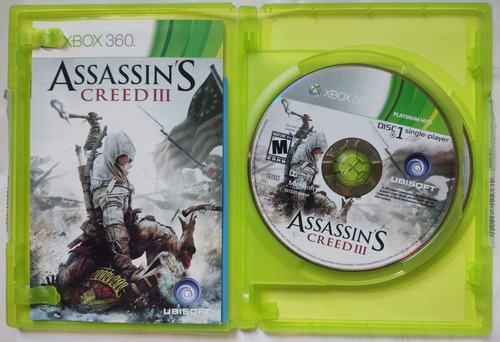 Assassin's Creed 3 Xbox 360 Original Impecable! (Usado)