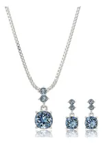 Comprar Set De Joyas Nine West Con Collar Y Pendientes Perforados Pl