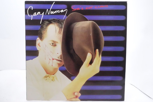 Vinilo Gary Numan She's Got Claws 1981 Single Made In Uk