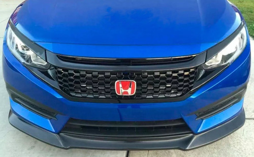 Imagen 5 de 10 de Lip R Bumper Faldón Universal Honda Ibiza Audi Seat Vw