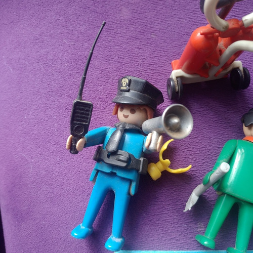 Lote Figuras Playmobil Original No Lego (Usado)