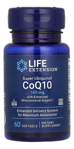 Life Extension Super Ubiquinol Coq10 100 Mg 60 Softgels Sfn