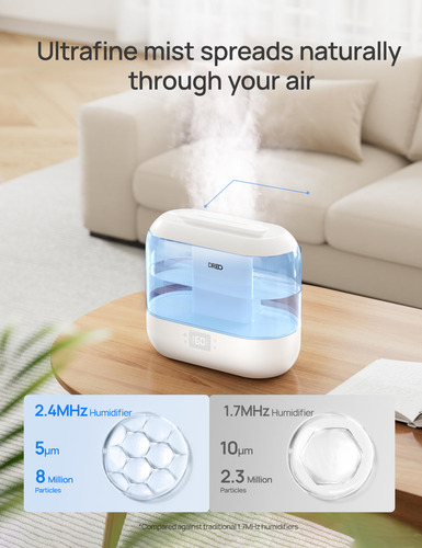 Humidificador Ultrasónico Difusor De Aceite Con Control De V