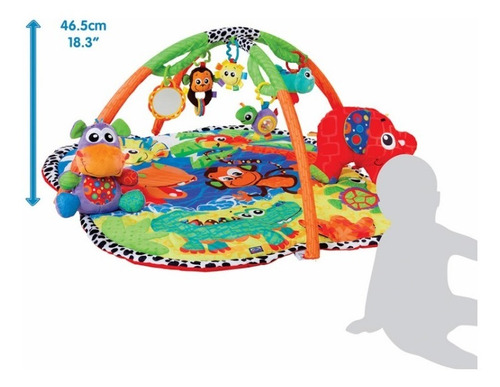 Imagen 7 de 9 de Gimnasio Bebé Playgro Jingle Jungle Music Lights Maternelle