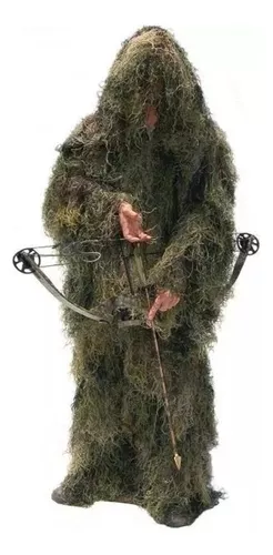 Roupa Chewbacca Sniper Ghillie Camuflada Airsoft 3d Caça