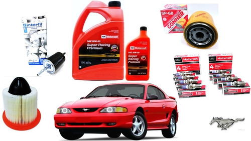 Kit Afinación Ford Mustang V8 5.0l 1994 Motorcraft 20w50