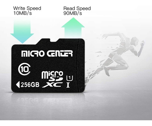 Memoria Microsd Xc 256gb 80gbs Clase 10 Original