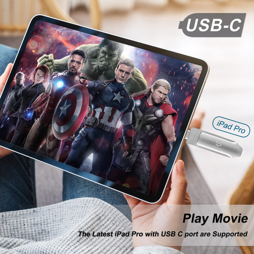 Photo Stick Jsl Jdtdc 128 Gb iPhone 16/15 Series Usb-c/usb 3