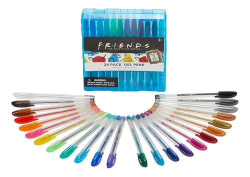 Set De Bolígrafos De Gel Friends Niñas, Paquete De 24...