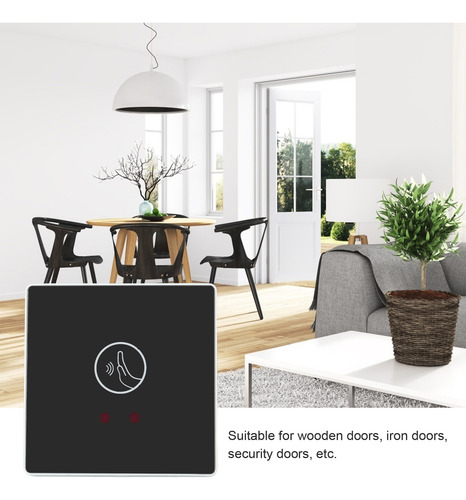 Panel De Puerta De Seguridad Con Sensor De Infrarrojos Inalá