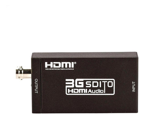 Conversor Hdmi Para Sdi, Bnc - Gef-sh, Ay31 - Kit Com 5