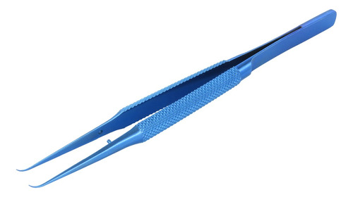 Liutool Pinza Ultra Fina Curva T-15 Azul