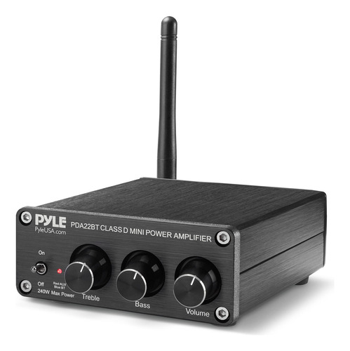 Pyle Amplificador De Audio Para El Hogar Compacto Y Potente