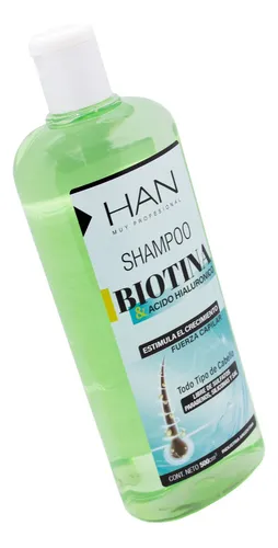 Han Biotina Acido Hialuronico Shampoo + Tonico Anticaída 3c