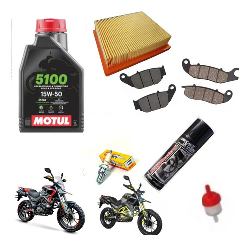 Kit De Afinacion Mb Tekken 250r/300 15w 50 5100 Line Hb