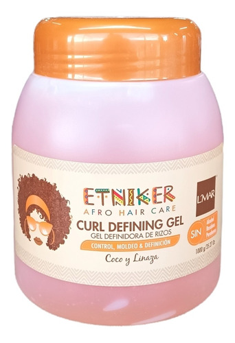 Gel Definidor De Rizos Etniker X1000 - g a $51