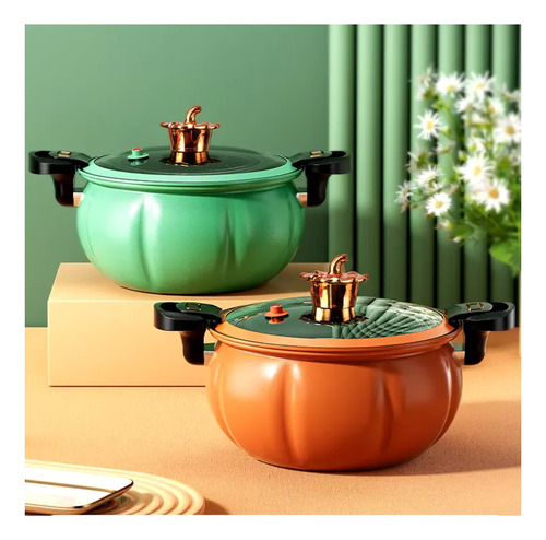 Olla De Cocción Presión Calabaza 26cm/7l