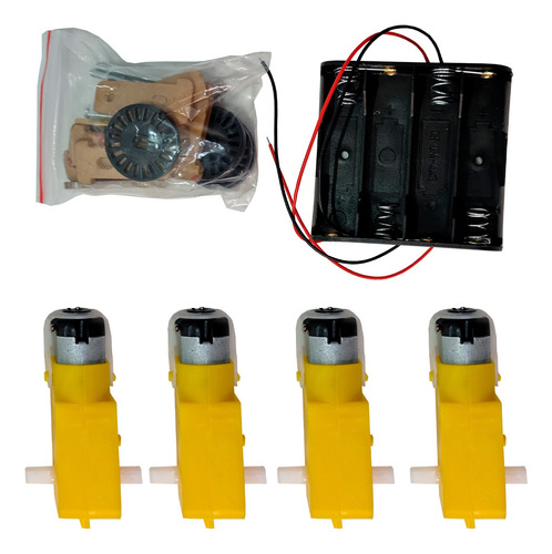 Kit Chasis Para Auto 4wd Arduino