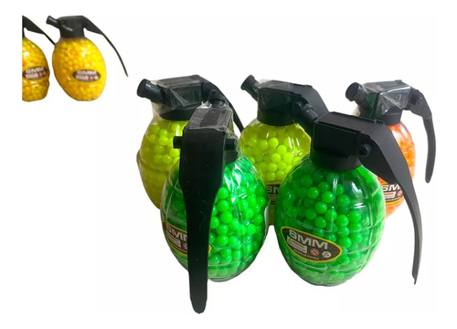 Balines De Plastico 6mm - Deposito Granada Con 1000 Municion