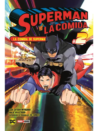 Panini Dc Manga Superman Vs. La Comida N.2