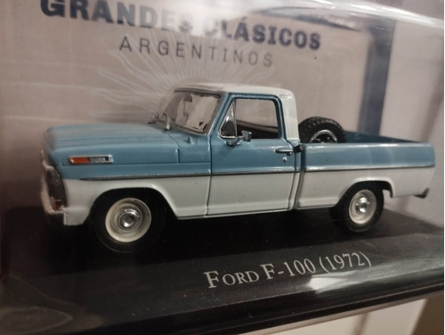 Ford F100 De Colección Ixo Auto A Escala 10cm