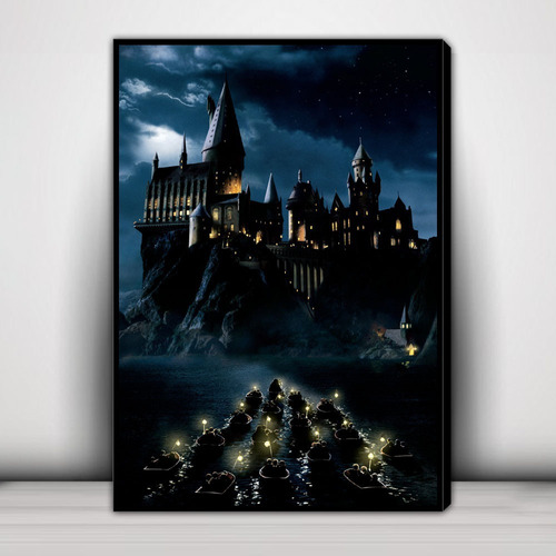 Kit De Pintura De Diamante 5d Harry Potter Noche Estrellada