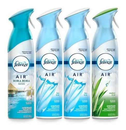 Febreze Aromatizante Ambiental Paq 4 250 Gr