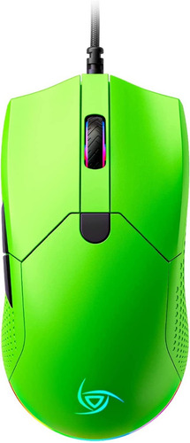 Mouse Gamer Vsg Aurora Ultraliviano Verde Boreal Rgb