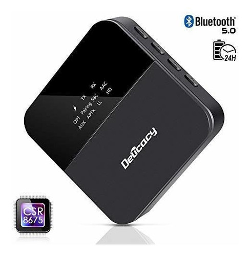 Delicacy Bluetooth 5.0 Transmitter Receiver Upgraded 2 1 Qb