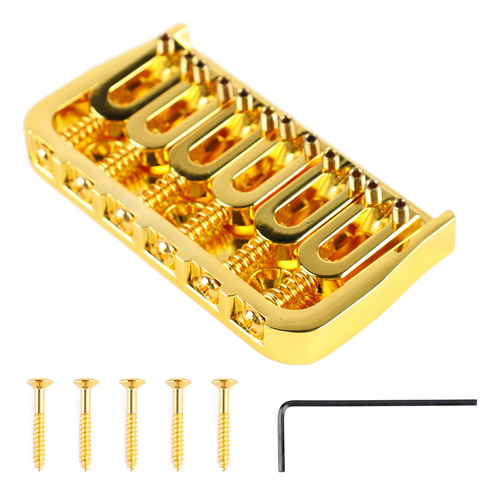 Electric Guitar Parts Fixed Bridge Metal Adjustable