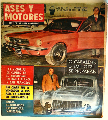 Ases Y Motores Revista N144 Julio 1965