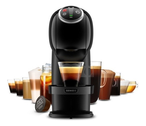 Cafetera Automática Digital Dolce Gusto Genio S Plus Negra