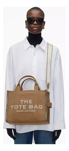 Bolsa Tote Marc Jacobs The Tote Bag Color Marrón Claro