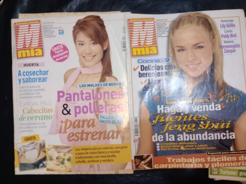 Lote 6 Ejemplares Revista Mía