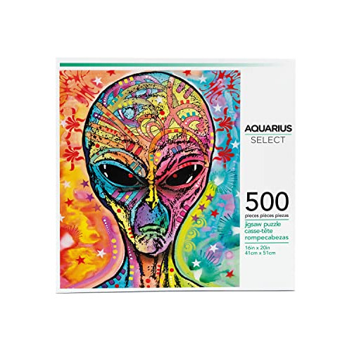 Aquarius - Dean Russo Alien 500 Piece Jigsaw Ffypy