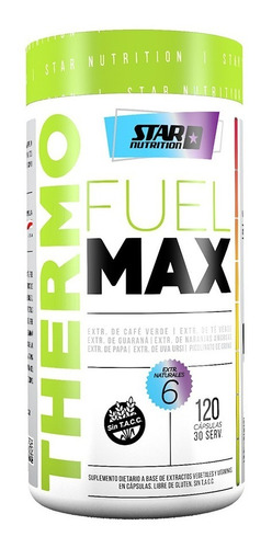 Quemador De Grasa Thermo Fuel 120 Caps. Star Nutrition