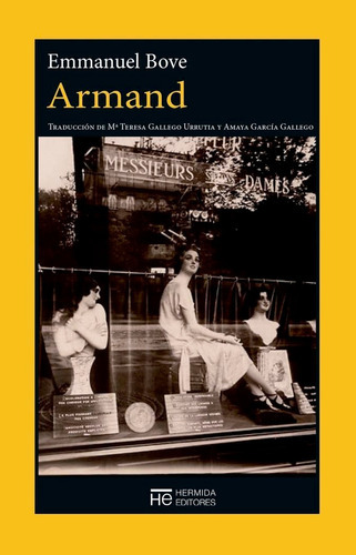 Armand, de Bove, Emmanuel. Editorial Hermida Editores S.L., tapa blanda en español