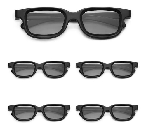 Vq163r Gafas 3d Polarizadas Pasivo Para 3d Tv Real 3d Electrónica, Audio y  Video vmarchese.com