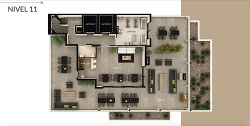 Imagen 8 de 23 de Monoambiente, Balcón, Amenities