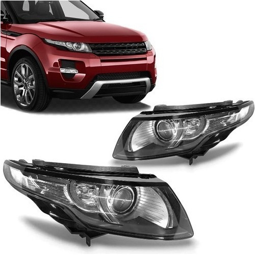 Farol Dianteiro Evoque 2012 13 2014 2015 D3s C/ Led 16 Pinos