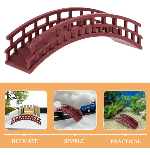 Dollhouse Arch Bridge: Arco Artesanal En Miniatura Para Jard